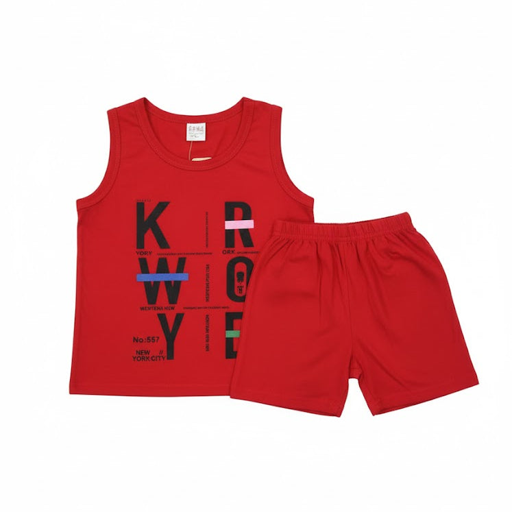 Kids two-piece outfit perfect for a toddler boy's 2050777 - TUZZUT Qatar Online Shopping