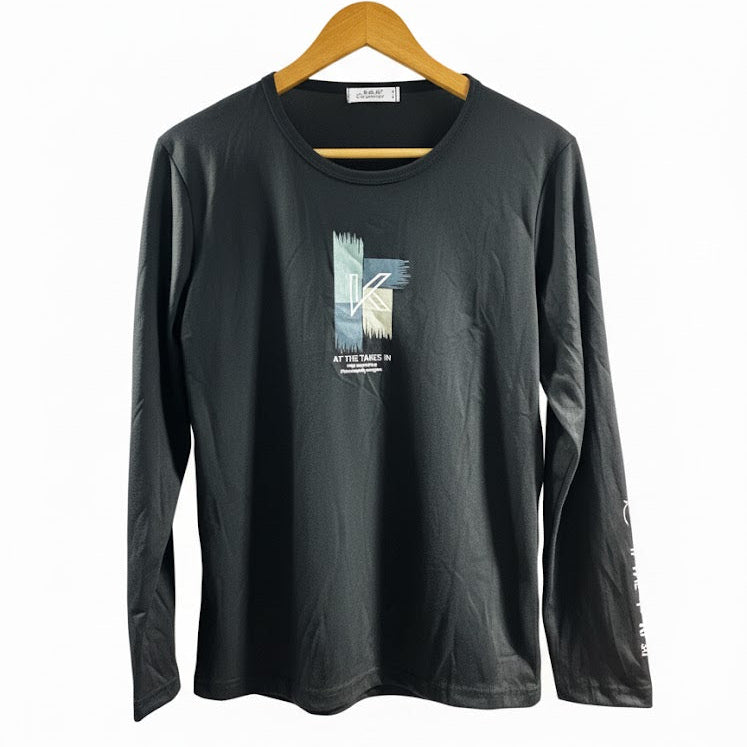 Men's Mountain Graphic Long-Sleeve T-shirt 1557001 Men's Mountain Graphic Long-Sleeve T-shirt 1557001