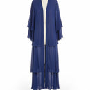 Women's Long Chiffon Cardigan 5539002 - TUZZUT Qatar Online Shopping