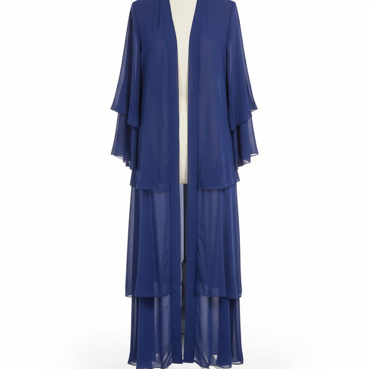 Women's Long Chiffon Cardigan 5539002