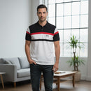 Men's navy blue long-sleeve pajama/lounge set 780110 - TUZZUT Qatar Online Shopping