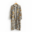 Women's Effortless Layers Unique Print Coat S1001466 - TUZZUT Qatar Online Shopping