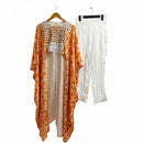 Women's Global Print Caftan & Palazzo Set S4992950 - TUZZUT Qatar Online Shopping