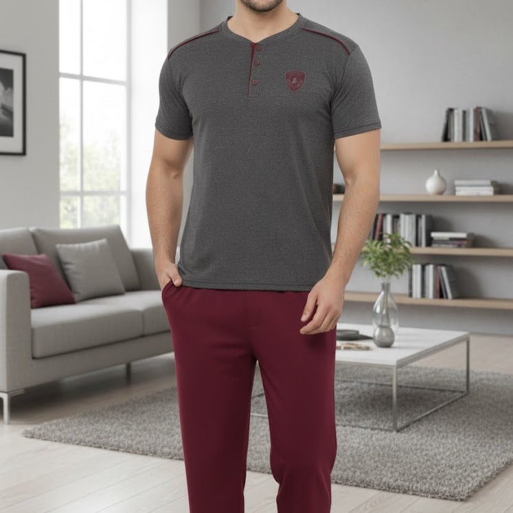 Men's Comfort Modern Style Go-To Loungewear W5569 - TUZZUT Qatar Online Shopping