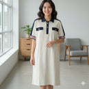 Women's Meets Warmth Layer Luxury Winter Dress S1147442 - TUZZUT Qatar Online Shopping