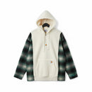 Mens Winter Flannel Fleece Hybrid Hoodie S45157800 - TUZZUT Qatar Online Shopping