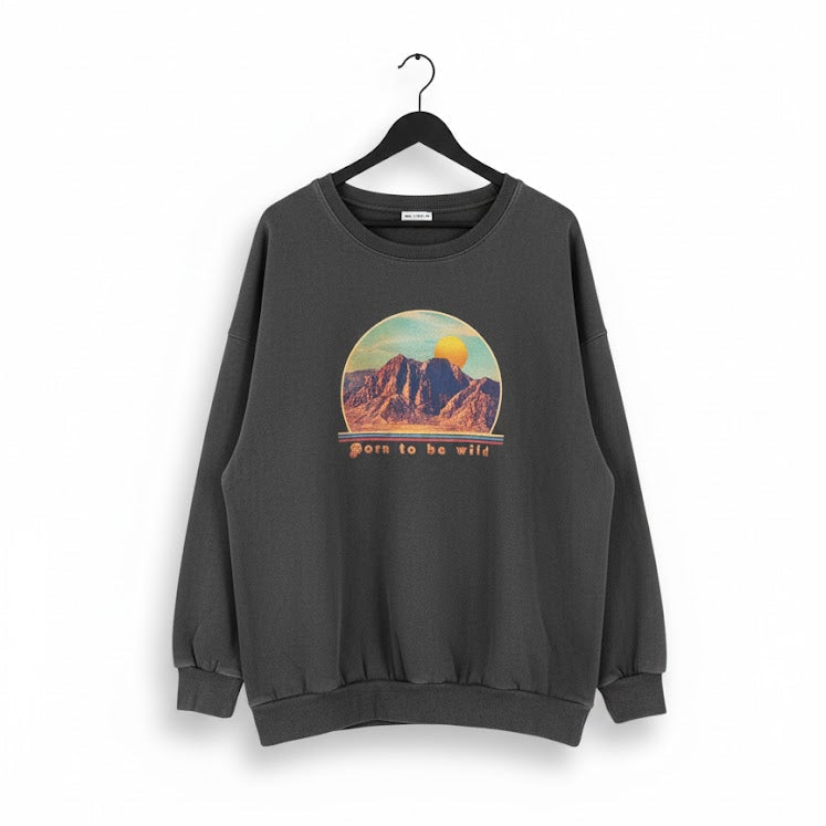 Men's Winter Ultimate Adventure Crewneck Sweater S045788 - TUZZUT Qatar Online Shopping