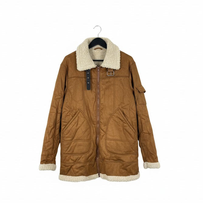 Women's Vintage Shearne Bomber Winter Jacket  643173 - TUZZUT Qatar Online Shopping