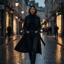 Women's Classic Trench Modern Edge Winter Coat 652950 - TUZZUT Qatar Online Shopping