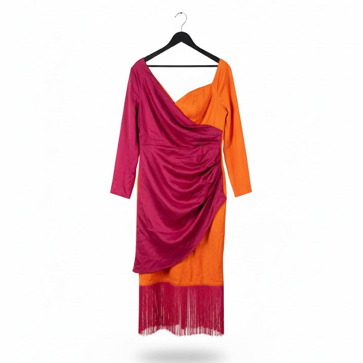 Womens Electra Dress Bold Hues Dynamic Style S4705984