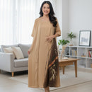 Women's Stylish Two-Piece Bamboo Print Set 307196 - TUZZUT Qatar Online Shopping