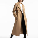 Women's cold-weather meticulously crafted classic trench coat 552960 - TUZZUT Qatar Online Shopping