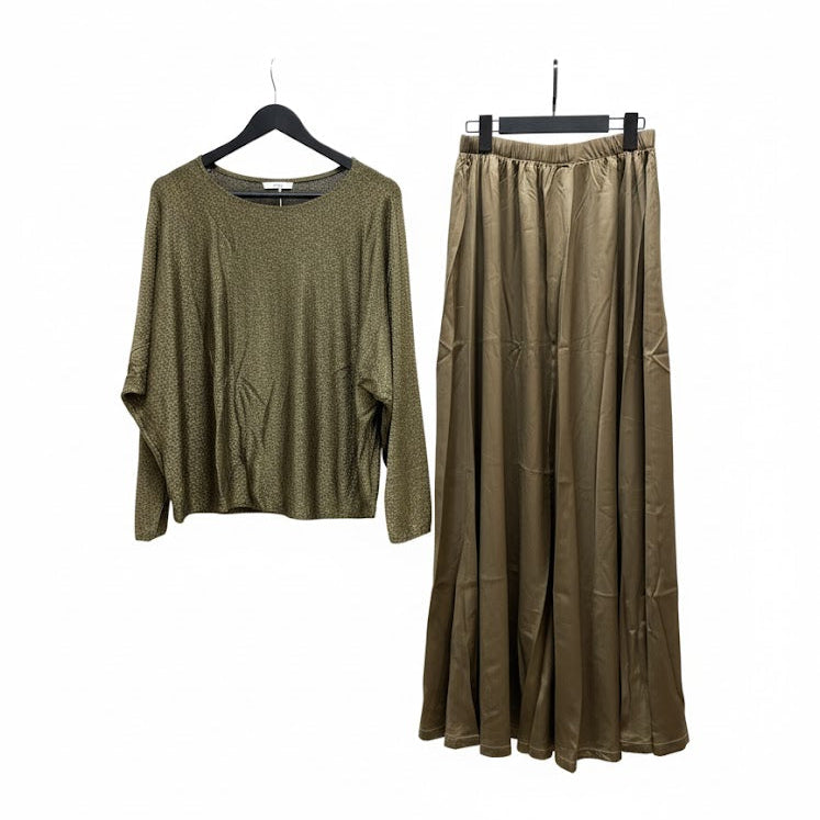 Women's 2pc loose jacket/blazer and wide-leg trousers 825784 Women's 2pc loose jacket/blazer and wide-leg trousers 825784