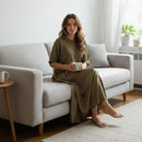 Women's 2pc loose jacket/blazer and wide-leg trousers 825784 - TUZZUT Qatar Online Shopping