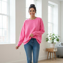 Soft & Stylish Bubblegum Pink Pullover T-SHIRT 6475