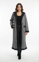 Vintage Long Trench Coat Jacket 176106