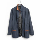 Women's Contrast-Trim Midnight Blazer Coat 1654897