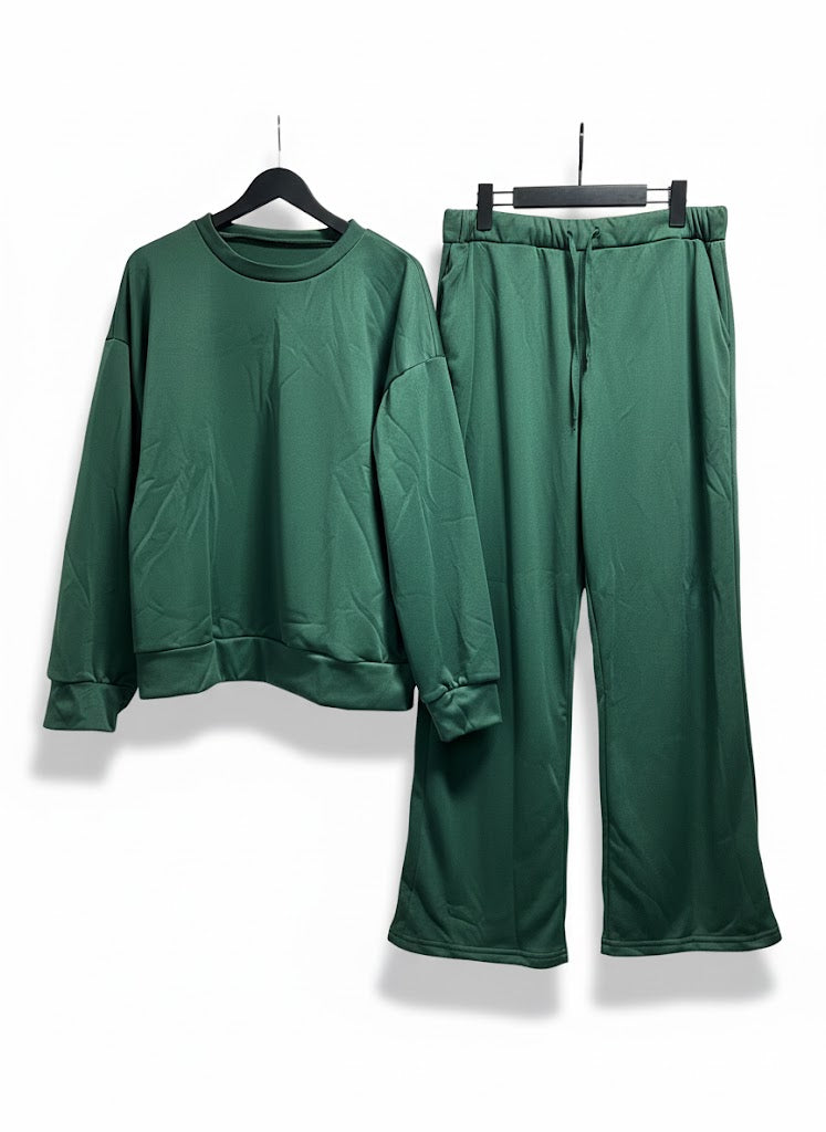 Women's Oversized Crewneck Sweater Pants S4737656