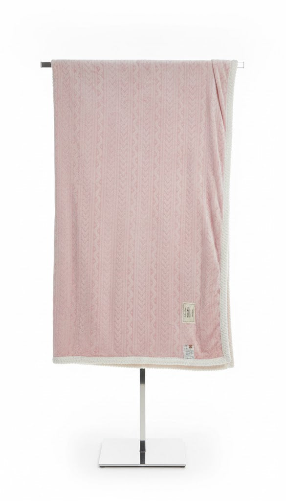 Chenille Blanket Pink 180*200 7007918