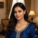 Princess Flower Diamond Necklace DN070