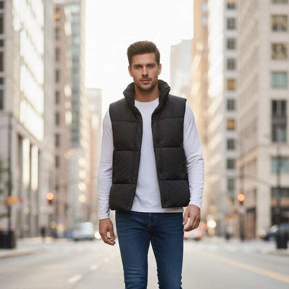 Unisex Winter Modern Quilted Style Jacket 814100