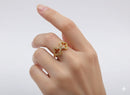 3 Clovers Zircon Ring S4887665