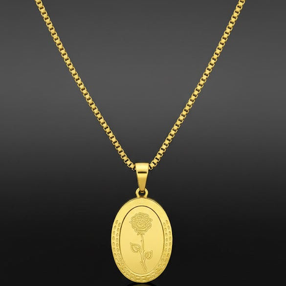 Lucky Clover Gold Necklace LU666