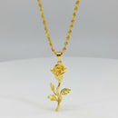 Gold Stem Necklace ST833