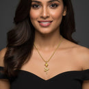 Gold Stem Necklace ST833