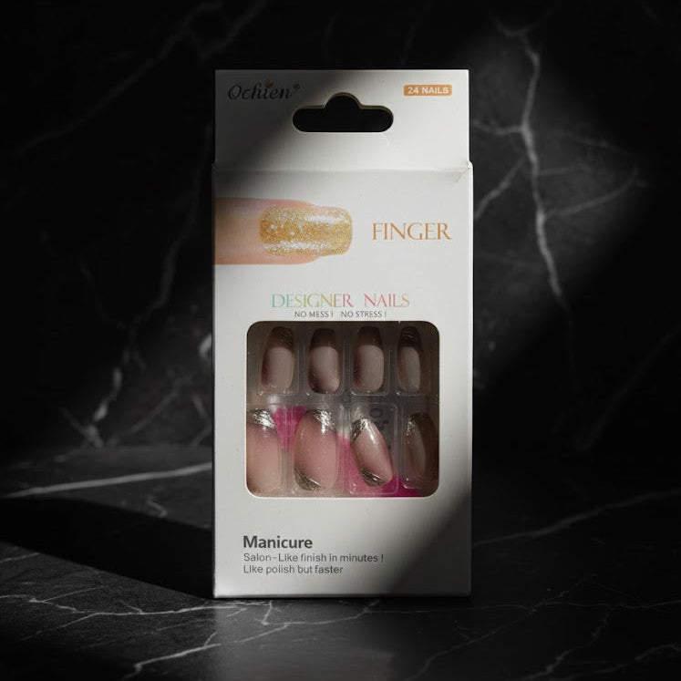 Designer Press Nails