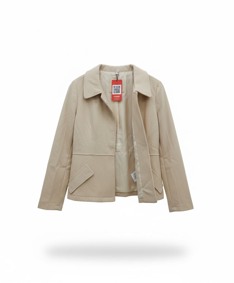 Cropped Jacket 58720 - TUZZUT Qatar Online Shopping