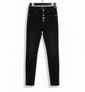 Women High waist Slim Fit Stretchable Denim Jeans J41369 - TUZZUT Qatar Online Shopping