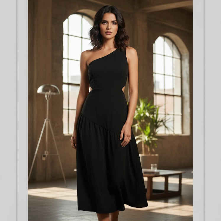 Summer Women  Long Dress party wear 431885 - TUZZUT Qatar Online Shopping