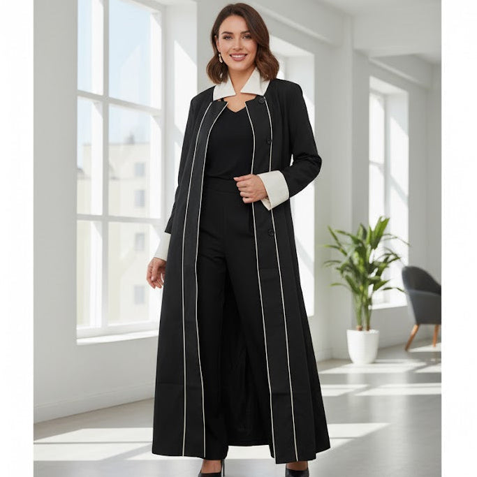 Sweater for Women Winter Warm Stylish Open Front Oversized B369048 - TUZZUT Qatar Online Shopping