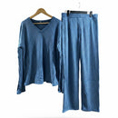 Women Fashion Ribbed Knit 2Pcs Set 78216 - TUZZUT Qatar Online Shopping