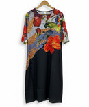 Women's Fashion Printed Long Dress S1155870 - TUZZUT Qatar Online Shopping