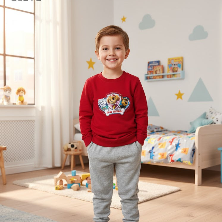 Kid's Printed T-shirt and Pants 2pcs Suit Tracksuit S4521402 Kid's Printed T-shirt and Pants 2pcs Suit Tracksuit S4521402