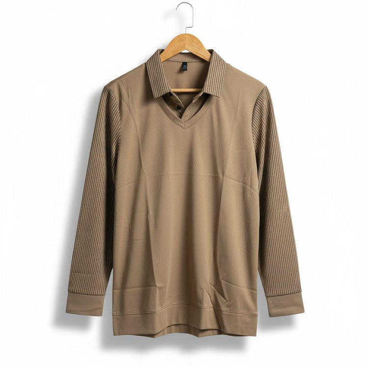 Mens New Stylish Full Sleeve Tshirt B-8241 Mens New Stylish Full Sleeve Tshirt B-8241