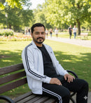 Men's Three Stripes Track Jacket with Pant TS96