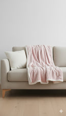 Chenille Blanket Pink 180*200 7007918