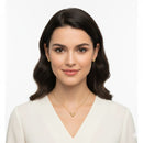 Women Fashion Necklace And Earrings V Letter - S4972926