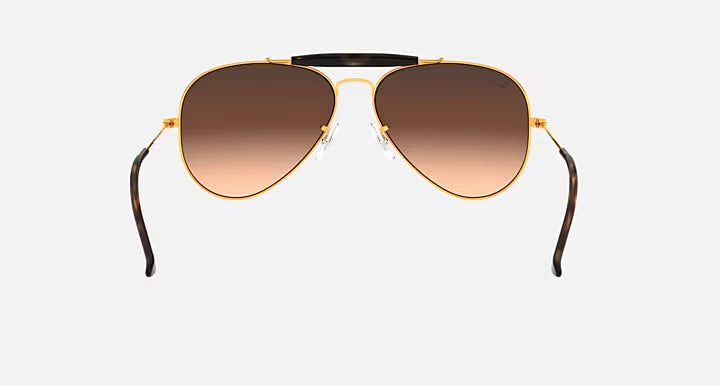 Polished Light Bronze Brown Gradient Sunglass RB0022 - TUZZUT Qatar Online Shopping