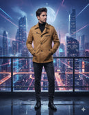 Men's Casual Coat Windbreaker Jacket S4724390 - TUZZUT Qatar Online Shopping