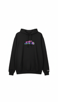 Black Hoodie Graphic Sweatshirt S2604394 - TUZZUT Qatar Online Shopping