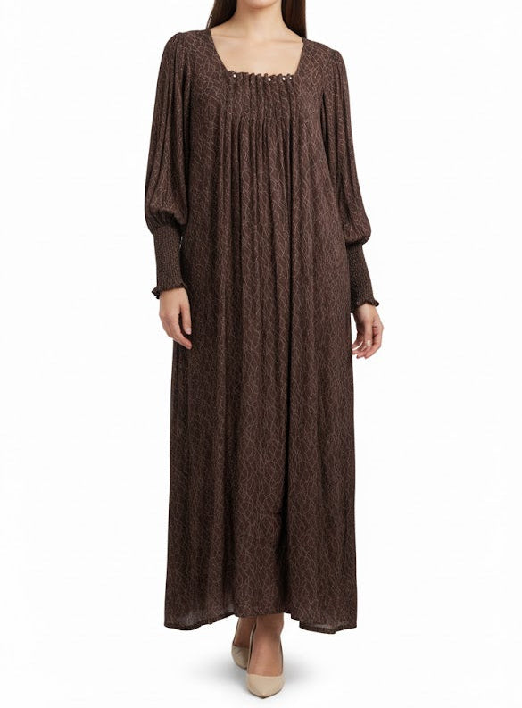 Women's Long Sleeve Party wear Dresses - 209863 - TUZZUT Qatar Online Shopping