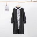 Thicken Parka Women Casual Hoodie B-200481 - TUZZUT Qatar Online Shopping