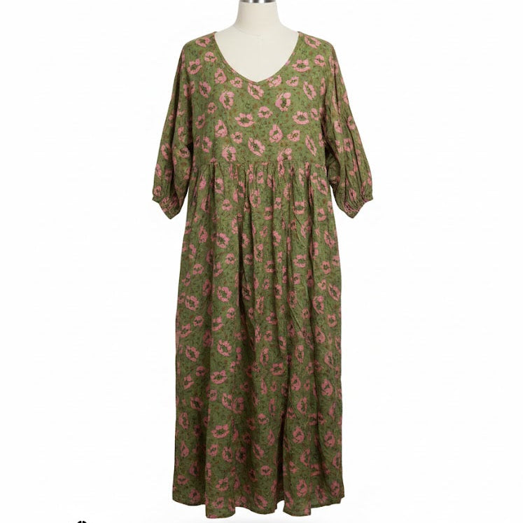 Women's Meadow Bloom Maxi Dress from Flora Atelier  B0278365 - TUZZUT Qatar Online Shopping