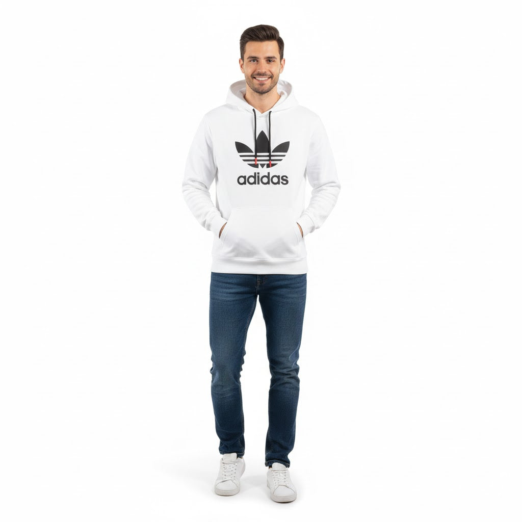 White Hoodie New Fashion Sweatshirt S2036547 White Hoodie New Fashion Sweatshirt S2036547