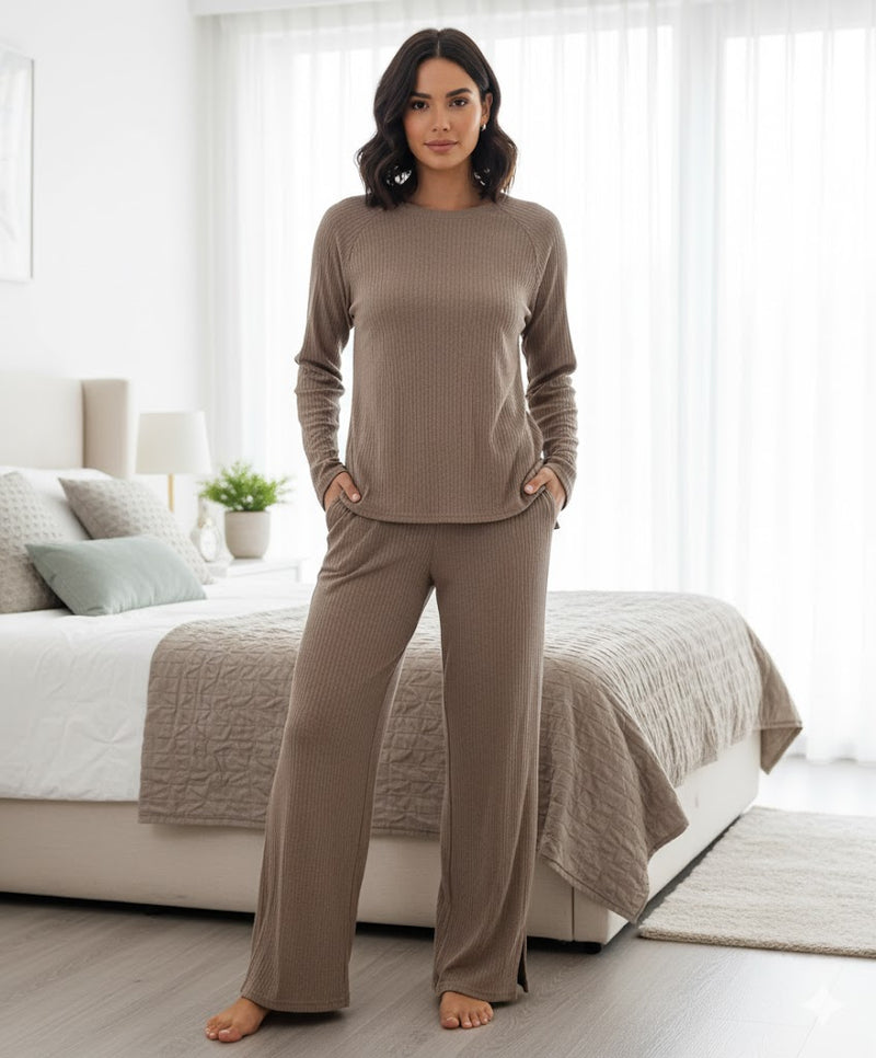 Women's Knit Lounge Sets 175333 - TUZZUT Qatar Online Shopping