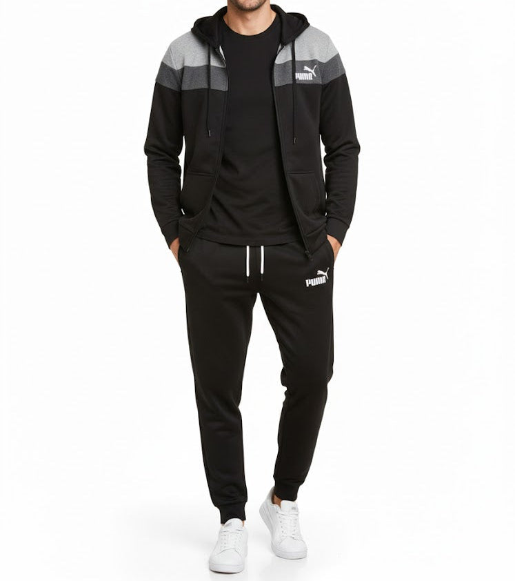 Men's Fashion Tracksuit Sweatsuits 2 Piece Set S0213054 - TUZZUT Qatar Online Shopping